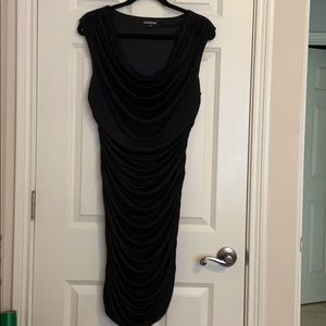 Black skinny dress
